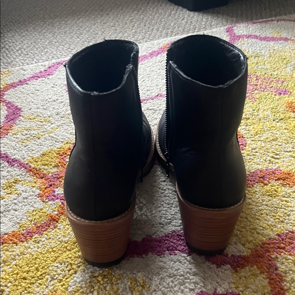 Patina PORTLAND LEATHER ALMOST PERFECT ANKLE BOOTIES SIZE 9.5 - Picture 8 of 11